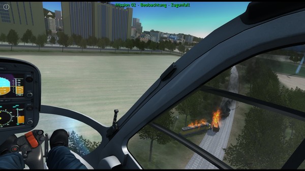 free helicopter simulator around earth
