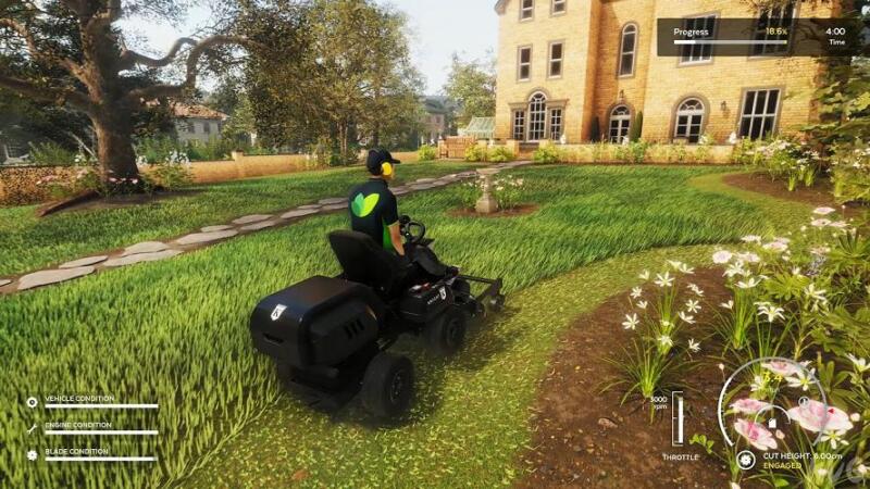 Lawn Mowing Simulator Free Download